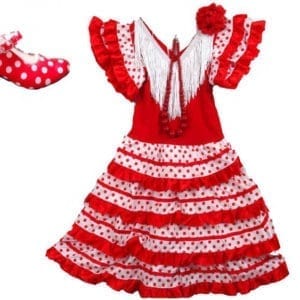 Robe fillette Flamenca