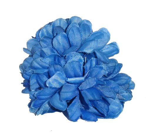 FLEUR FLAMENCO AVEC PINCE CROCO EN 7 COULEURS
