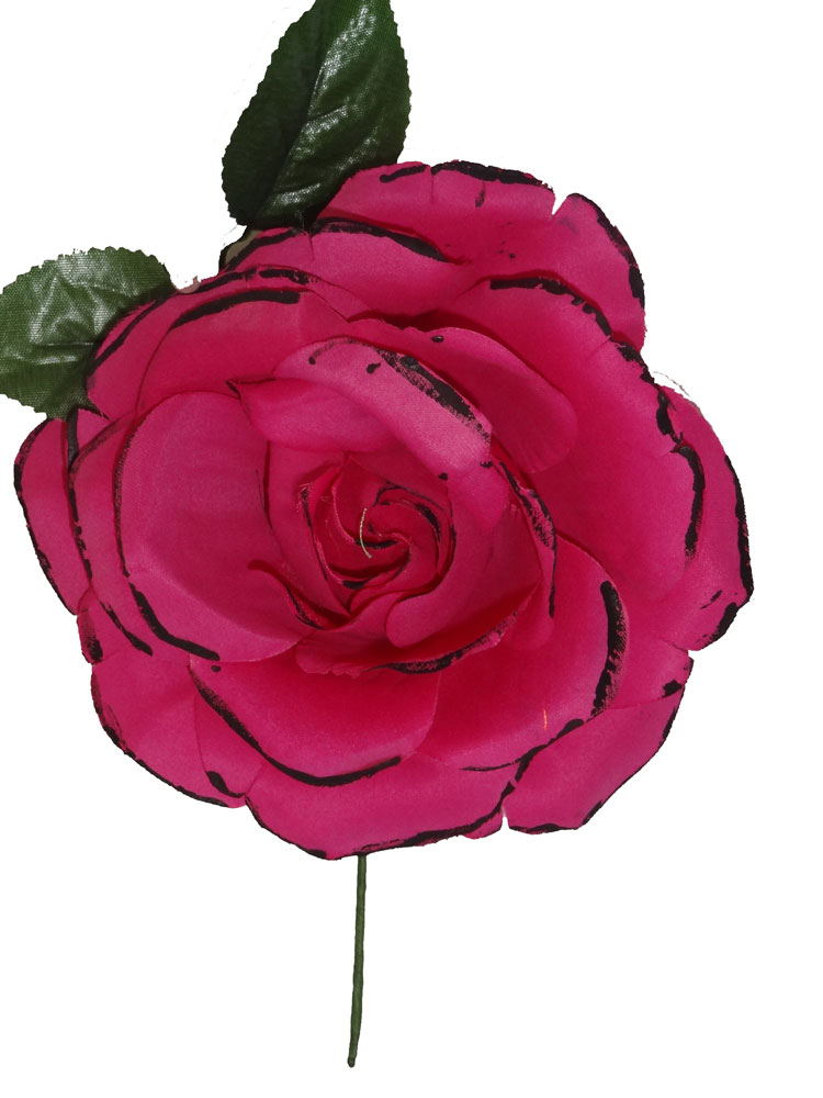 FLEUR FLAMENCO BICOLOR A QUEUE EN 6 COULEURS – Image 4