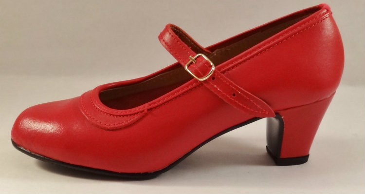 CHAUSSURES FLAMENCO OU SEVILLANE AVEC BRIDES, CLOUTEES – Image 2