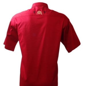 CHEMISE HOMME JACQUETA  ROUGE