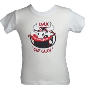 TEE-SHIRT ENFANT QUE CALOR DAX BLANC