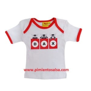 TEE-SHIRT BEBE RIEN VOIR DAX BICOLOR