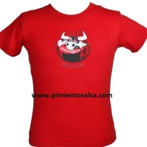 TEE-SHIRT ENFANT QUE CALOR ROUGE
