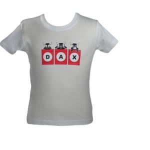TEE-SHIRT ENFANT RIEN VOIR   DAX BLANC