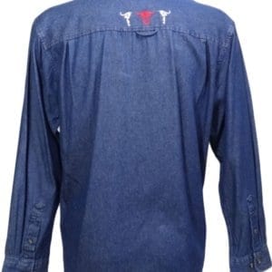 CHEMISE HOMME EN JEANS BRUT 3 TOROS