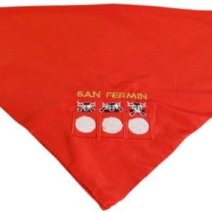 FOULARD CARRE RIEN VOIR SAN-FERMIN