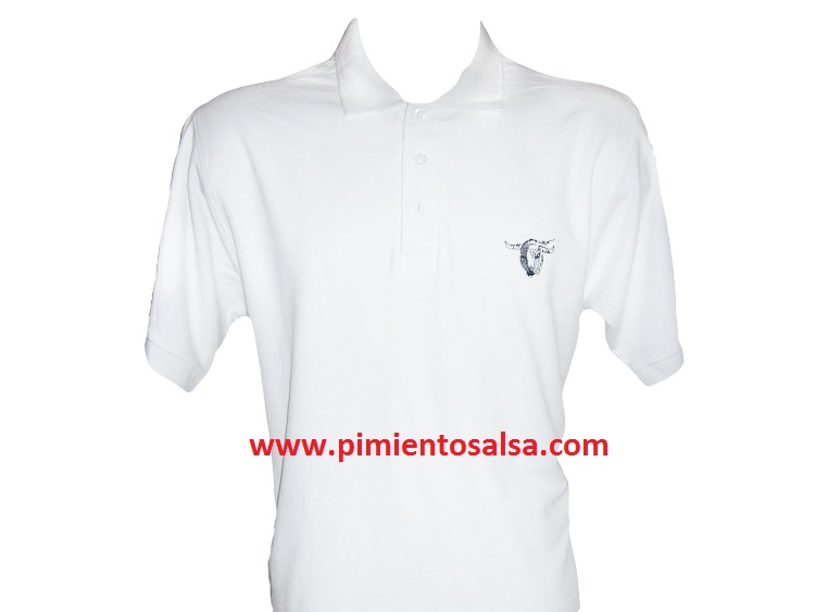 POLO HOMME UNI BLANC