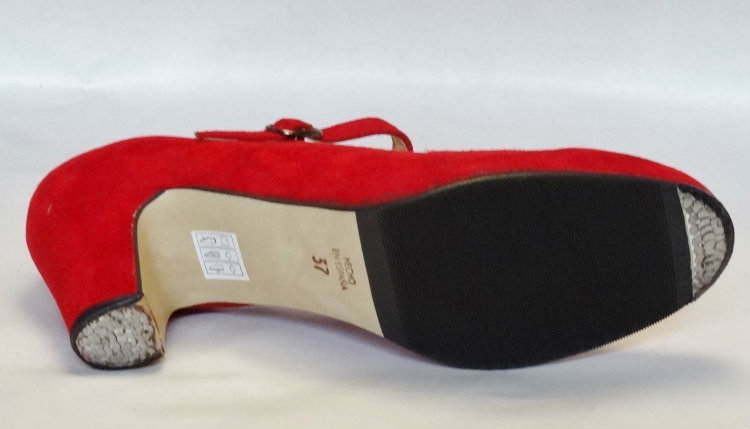 CHAUSSURES FLAMENCO OU SEVILLANE AVEC BRIDE ET CLOUS POLIS – Image 3