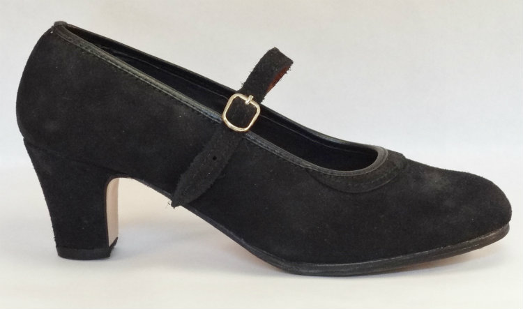 CHAUSSURES FLAMENCO OU SEVILLANE DAIM PROF 1er PRIX – Image 2