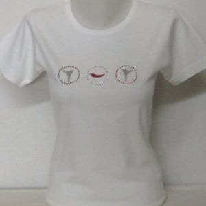 TEE SHIRT FEMME NIGERIA BLANC