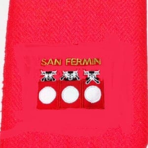 CEINTURE, CINTA ROUGE RIEN VOIR  SAN-FERMIN