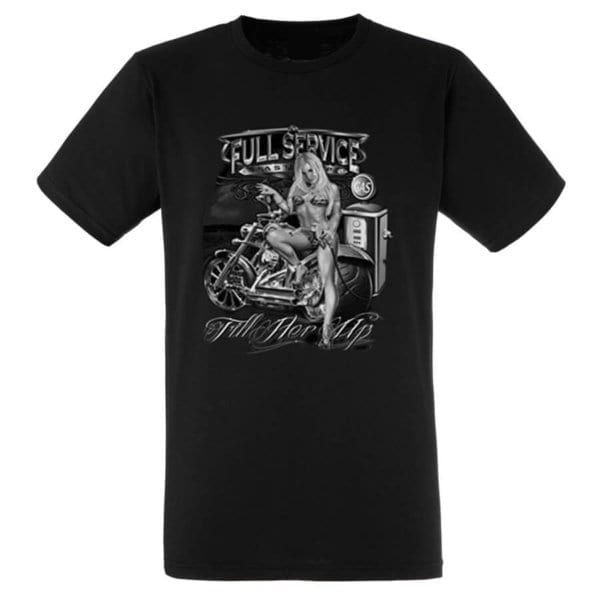 Tee shirt biker