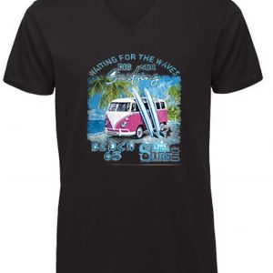 T-SHIRT HOMME COMBI VAN 7657 SURFING BEACH