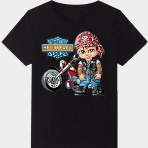 T-shirt enfant ,biker,motard